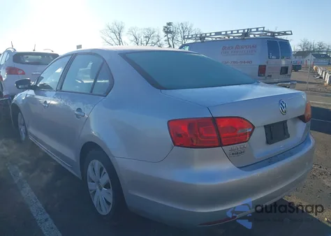 2011 Volkswagen Jetta 2.5L Se из США, поврежденный, VIN 3VWDZ7AJ0BM308032